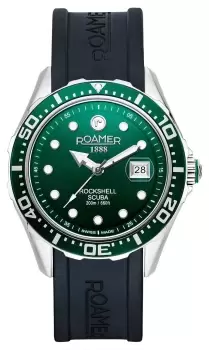 Image of Roamer 867833 41 75 02 Rockshell MKIII Scuba Green Dial / Watch