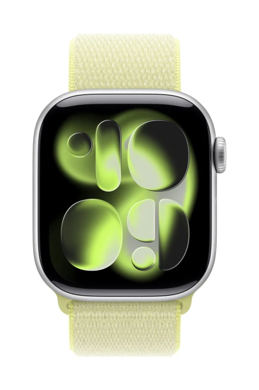 Image of Apple Apple MFFF4ZM/A Smart Wearable Accessories Band Yellow Nylon, Recycled polyester, Spandex MFFF4ZM/A