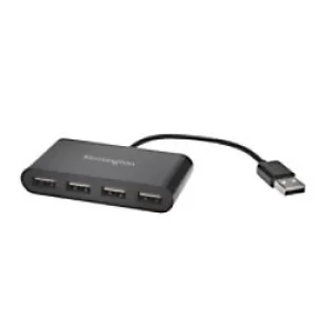 Image of Kensington USB 2.0 4 Port Hub Black