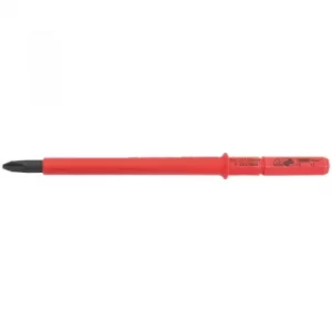 Image of DRAPER ErgoPlus Cross Slot VDE Interchangeable Screwdriver Blade No2x100mm|24743