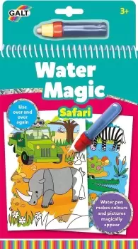 Image of Galt Toys - Water Magic: Safari Colouring Book