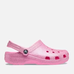 Image of Crocs Classic Glittered Rubber Clogs - M5W6