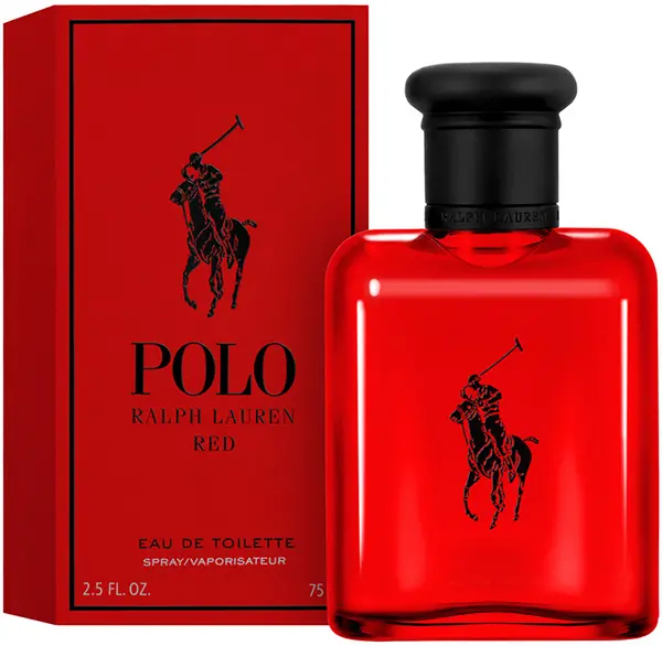 Image of Ralph Lauren Polo Red Eau de Toilette For Him 75ml