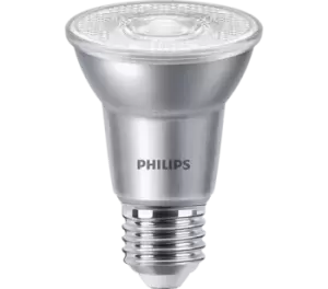 Image of Philips Master Value LED 6W-50W ES E27 PAR20 R63 3000K Dimmable Bulb - Warm White - 76854600