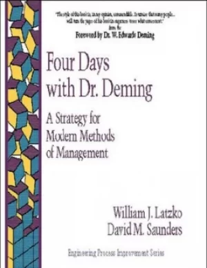 Image of Four days with Dr Deming by William J. Latzko