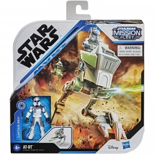 Image of Hasbro Star Wars Mission Fleet Captain Rex Clone Action Figure