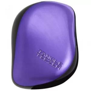 Image of Tangle Teezer Compact Styler Pug Love Hairbrush Violet