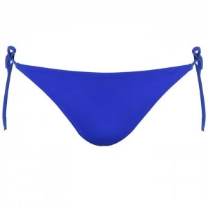 Image of Calvin Klein Intense Power Cheeky Tie Side Bikini Bottoms - Purple CKB