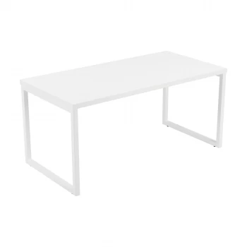 Image of Picnic Low Table 1800 - Ice White Top and White Legs