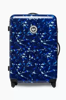 Image of Hype Splat Large Blue Suitcase