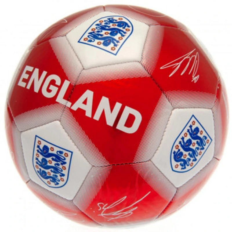 Image of England Fa Football Signature Red (Size 5)