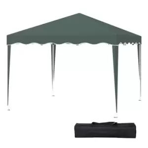 Image of Outsunny 3X3M Pop Up Gazebo Marquee Tent For Garden With Carry Bag - Green