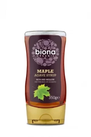 Image of Biona Agave syrup with 20% pure maple syrup 350g