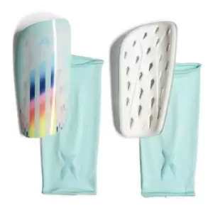 Image of adidas X League Slip In Shin Guards Mens - Blue