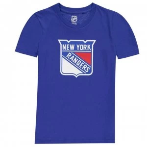 Image of NHL Logo T-Shirt Juniors - NY Rangers
