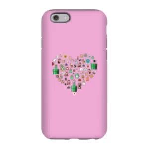 Image of Pixel Sprites Heart Phone Case - iPhone 6 - Tough Case - Matte