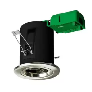 Image of JCC Fixed IP20 50W GU10 Twist & Lock Downlight Brushed Nickel - JC94113BN