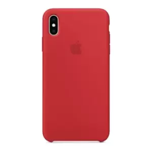 Image of Apple iPhone XS Max Silicone Case - (PRODUCT)RED