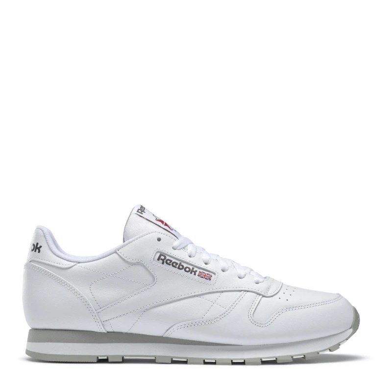 Image of Reebok Classic Leather Mens Trainers - White White 7.5