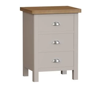 Image of Elmridge 3 Drawer Bedside