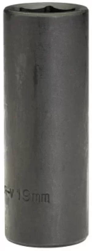 Image of Draper Expert 19mm 1/2" Square Drive Deep Impact Socket (Sold Loose) 410D-MMB 59880