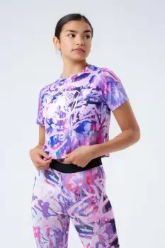 Image of X Nerf Graffiti Crop T-Shirt