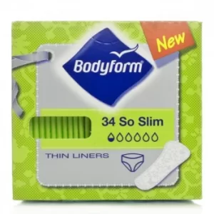 Image of Bodyform Daily Fresh Single Wrapped Pantyliners 34 pack