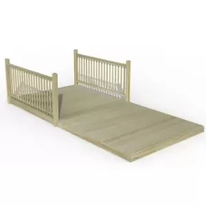 Image of 8' x 16' Forest Patio Deck Kit No. 3 (2.4m x 4.8m)