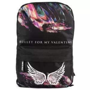Image of Rock Sax Wings Bullet For My Valentine Backpack (One Size) (Black)
