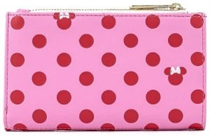 Image of Mickey Mouse Loungefly - Pink Polka Dot Wallet multicolour