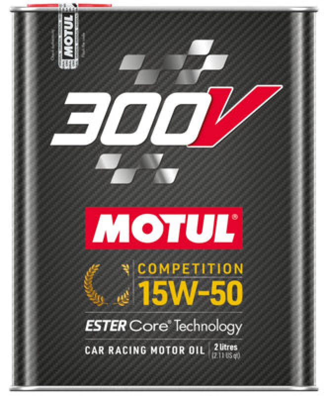 Image of Motul 300V Competition 15W-50 2 Liter Auto Motor Oil 15W-50 110860