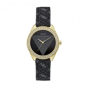 Image of GUESS W0884L11 watch Wristwatch Unisex BlackGold