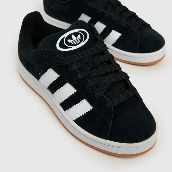 Image of adidas Black & white campus 00s Youth trainers Black & White UK 4 (EU 36?)