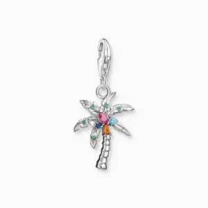 Image of Charm Club Multicoloured Palm Tree Charm 1932-342-7