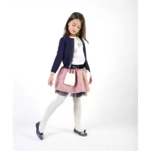 Image of Billieblush Girls Beige fancy T-Shirt - Beige