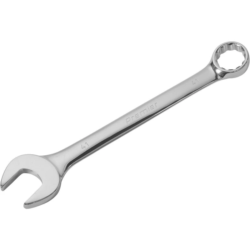 Image of Loops 41mm EXTRA LARGE Combination Spanner - Open Ended & 12 Point Metric Ring Wrench Multi