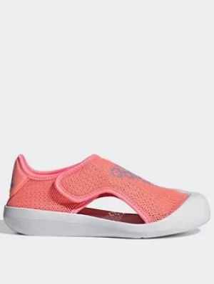 Image of adidas Altaventure Sport Swim Sandals, Red/Blue, Size 13 Younger