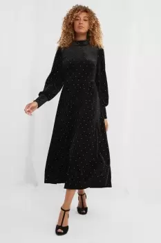 Image of Starstruck Velour Dress