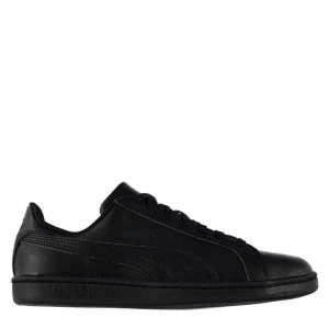 Image of Puma Smash Mens Trainers - Black/Grey