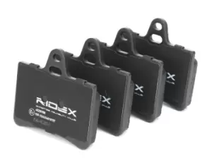 Image of RIDEX Brake pad set 402B0158 Brake pads,Brake pad set, disc brake CITROEN,C5 II Break (RE_),C5 I (DC_),C5 I Break (DE_),C5 II (RC_)