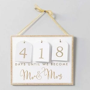 Image of Always & Forever Countdown Calendar To Wedding