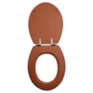 Image of Interiors by PH Premier Housewares Light Oak Toilet Seat