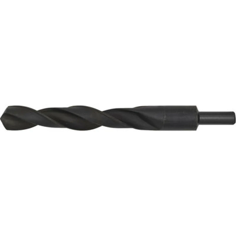 Image of Loops 25 x 240mm HSS Roll Forged Blacksmith Drill Bit - Reduced Shank - 160mm Flute Black
