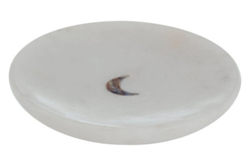 Image of Orsina Marella White Marble Trinket Dish