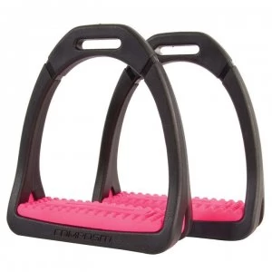 Image of Shires Juniors Premium Profile Stirrups - Pink