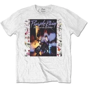Image of Prince - Purple Rain Album Mens Medium T-Shirt - White