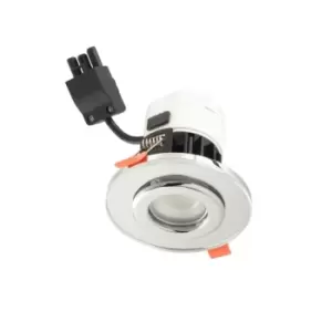 Image of Sensio TrioTone Circa IP65 Fire Rated Downlight Clear Glass 650 - 700 lumen warm white to cool white - 488396