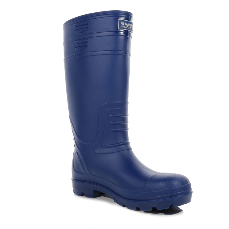 Image of Regatta Mens Vendeavour Waterproof Wellington Boots UK Size 12 (EU 47) NAVY RMF788-540-12