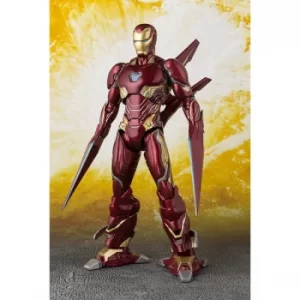 Image of Iron Man Mk-50 Nano Weapon Set (Infinity War) Bandai Action Figure