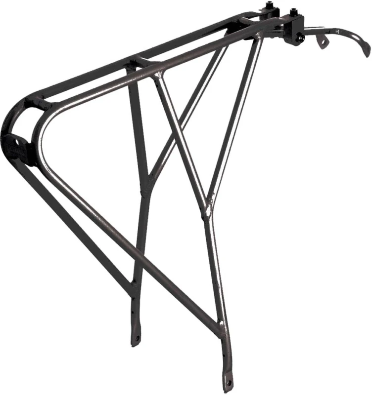 Image of Tortec Velocity Rear Pannier Rack 26-700C BLACK - Cycles UK